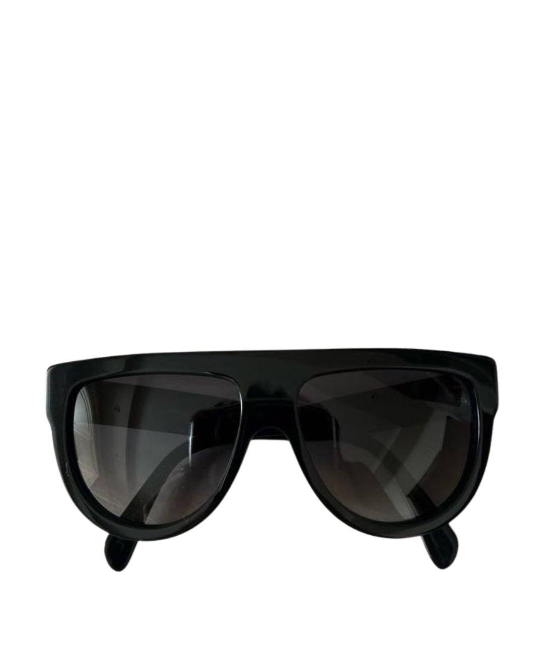 CELINE Черные пластиковые солнцезащитные очки, фото 1