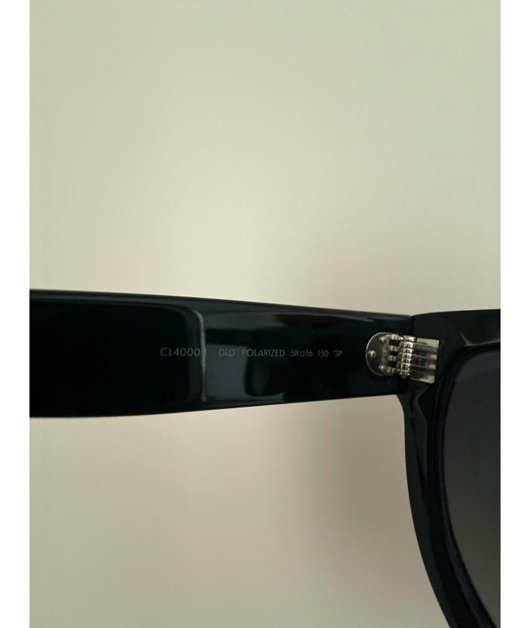 CELINE Черные пластиковые солнцезащитные очки, фото 4