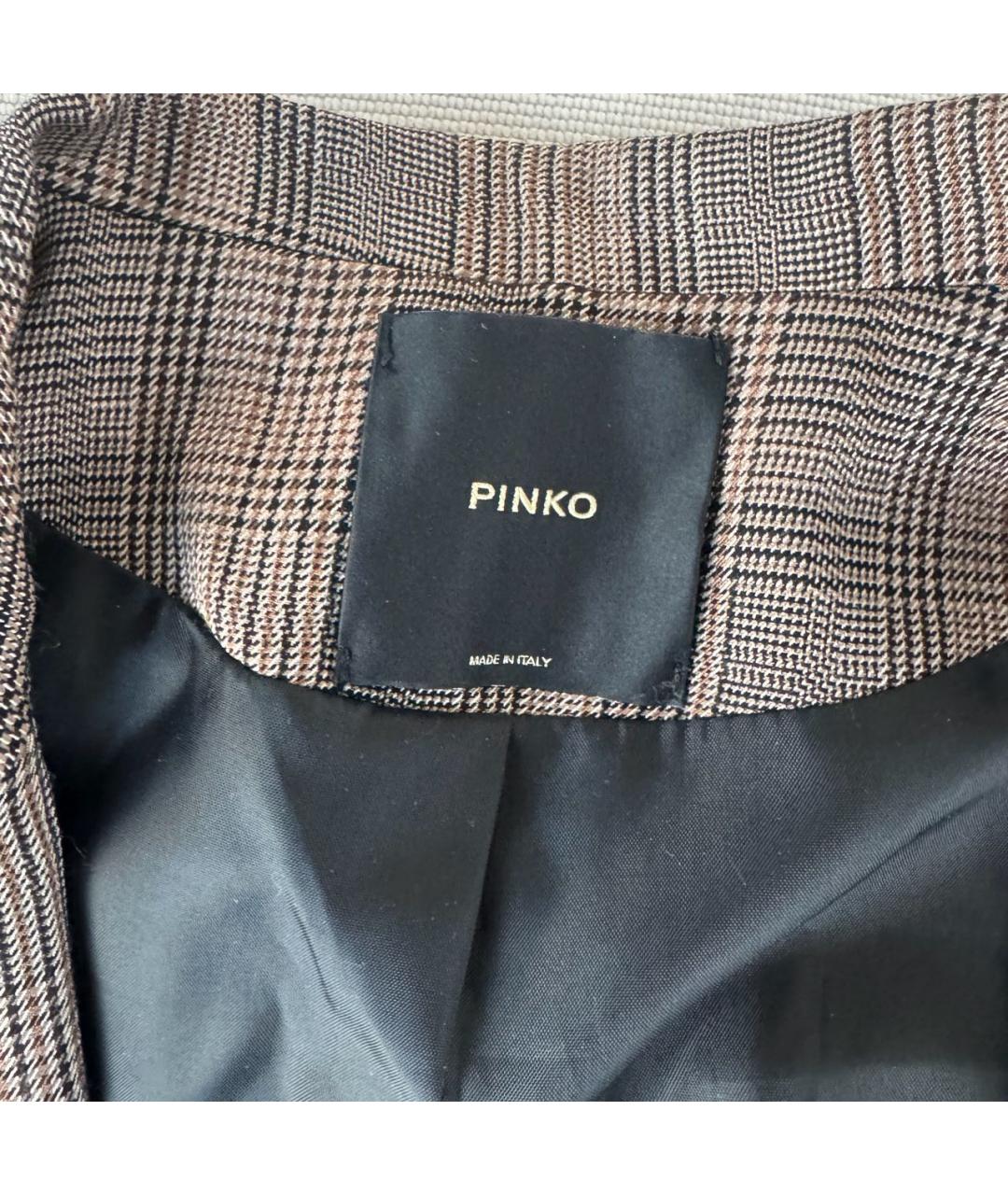 PINKO Коричневый жакет/пиджак, фото 3