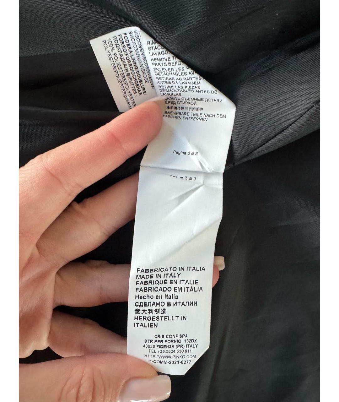 PINKO Коричневый жакет/пиджак, фото 7