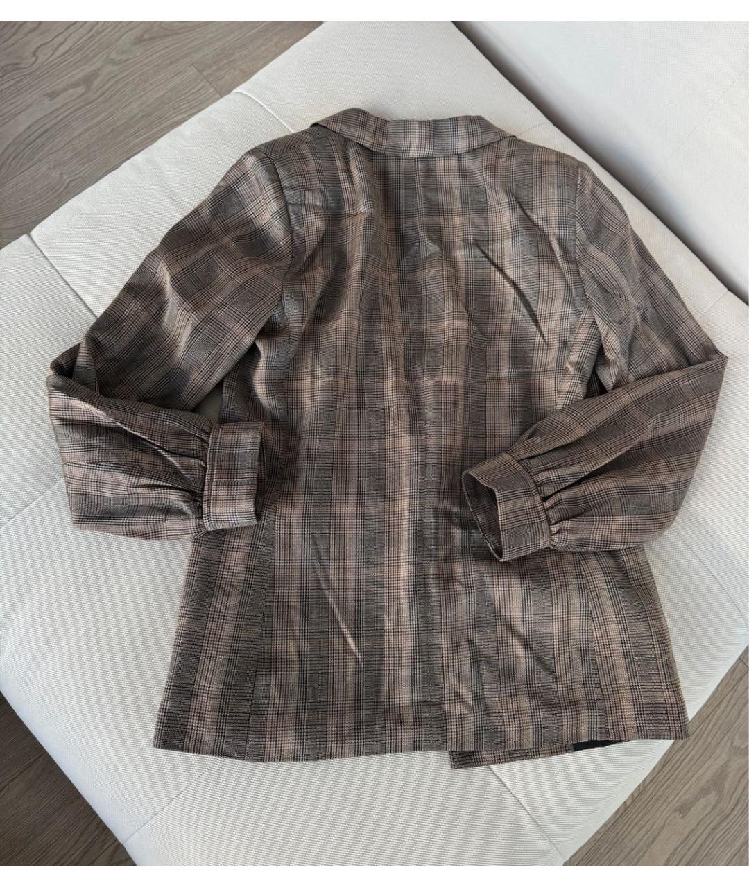 PINKO Коричневый жакет/пиджак, фото 5