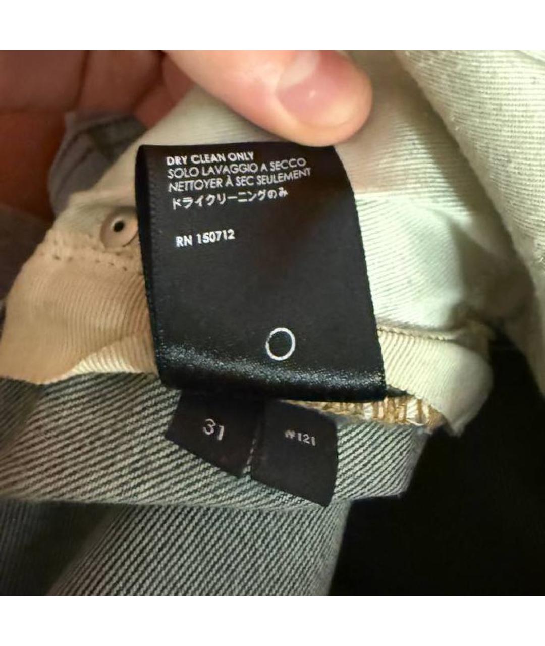 AMIRI Голубые хлопковые джинсы скинни, фото 6