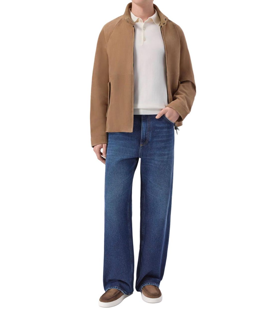 DOUCAL'S Коричневые замшевые лоферы, фото 5