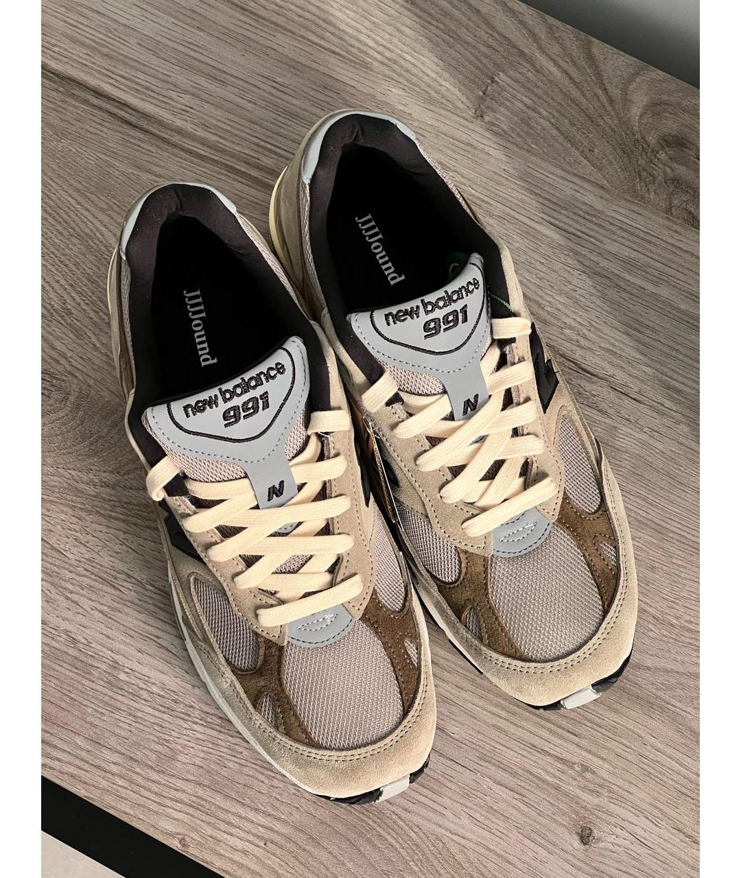 NEW BALANCE Хаки низкие кроссовки / кеды, фото 4