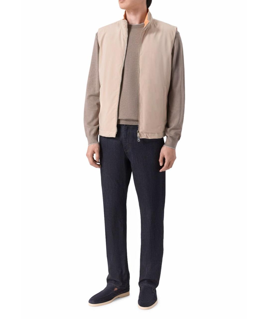 DOUCAL'S Темно-синие замшевые лоферы, фото 4