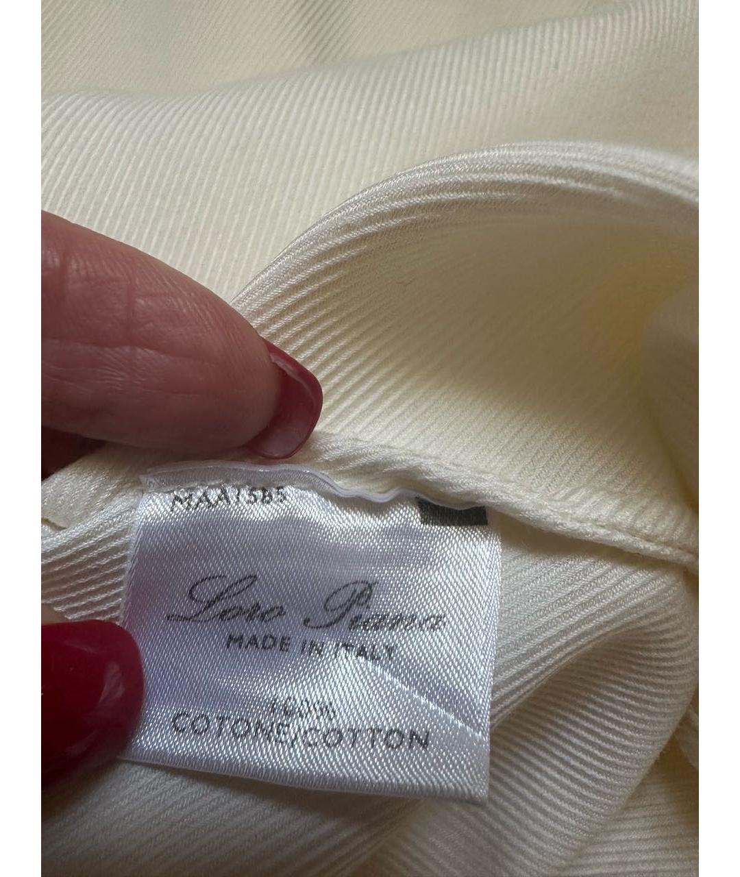 LORO PIANA Хлопковая блузы, фото 5