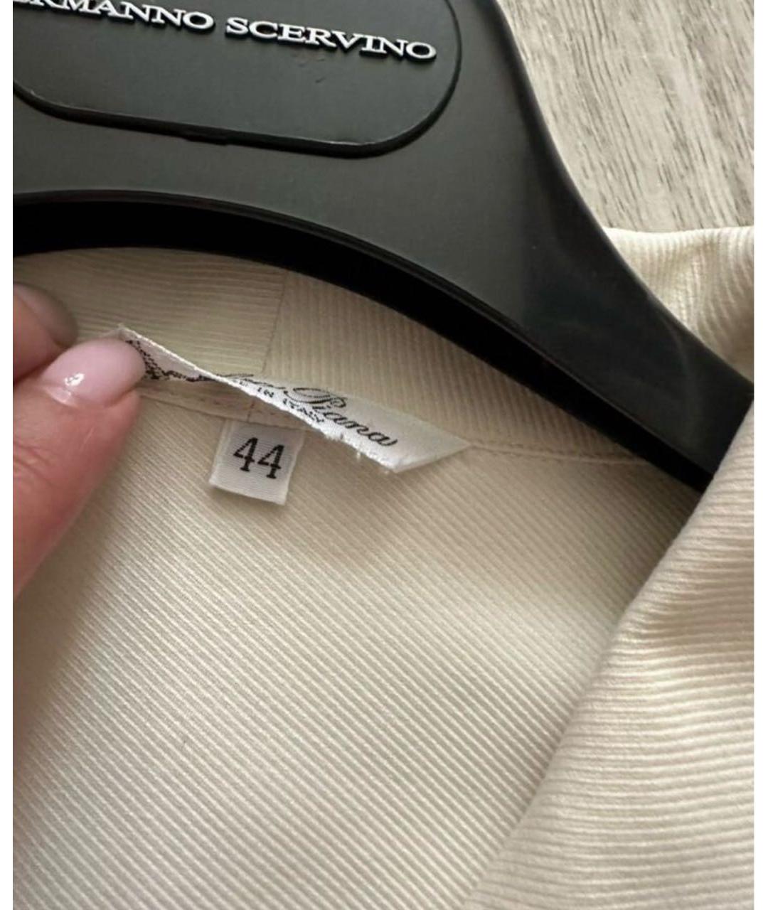 LORO PIANA Хлопковая блузы, фото 8