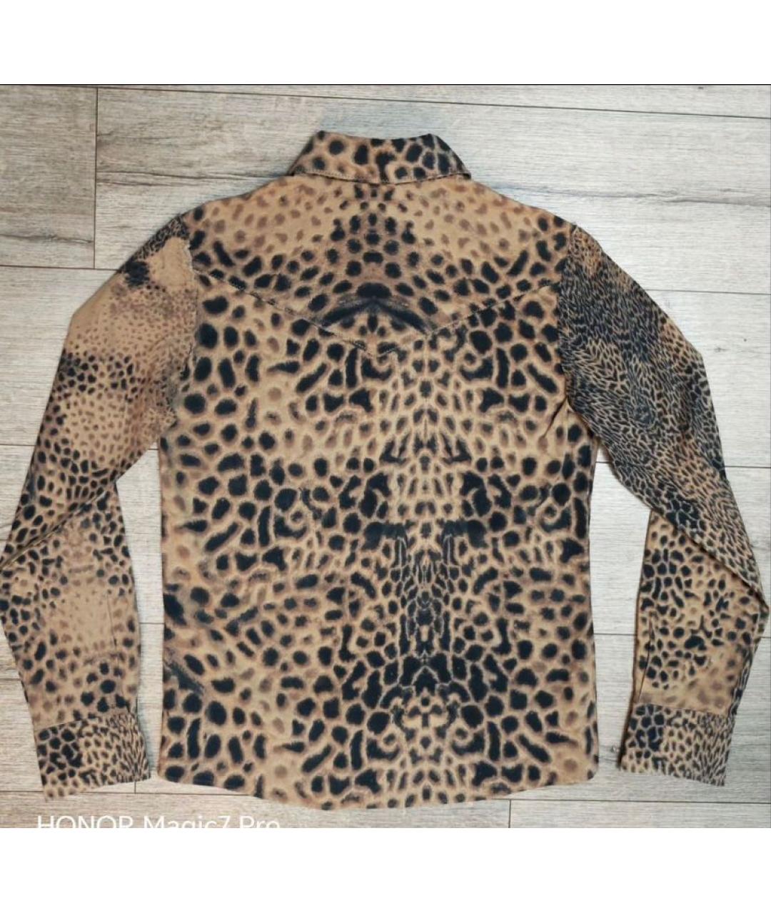 CAVALLI CLASS Мульти хлопковая кэжуал рубашка, фото 2