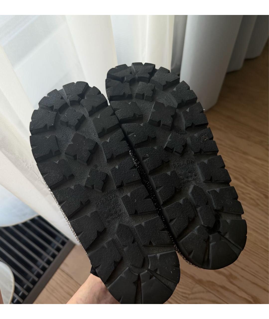 PRADA Черные сандалии, фото 6