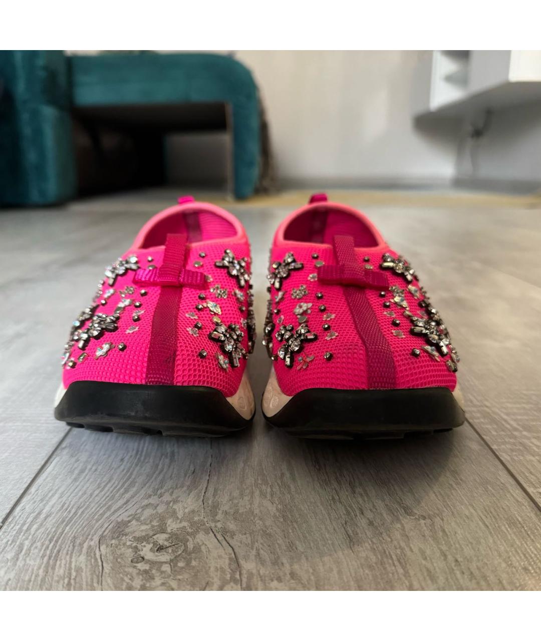 CHRISTIAN DIOR Розовые кроссовки, фото 3