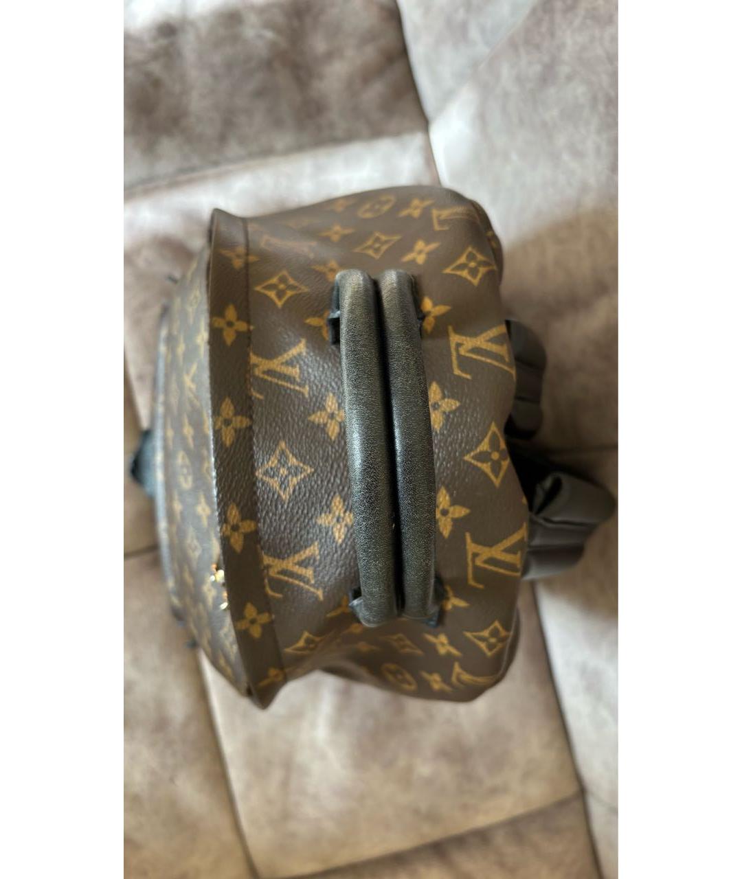 LOUIS VUITTON Коричневый рюкзак, фото 9