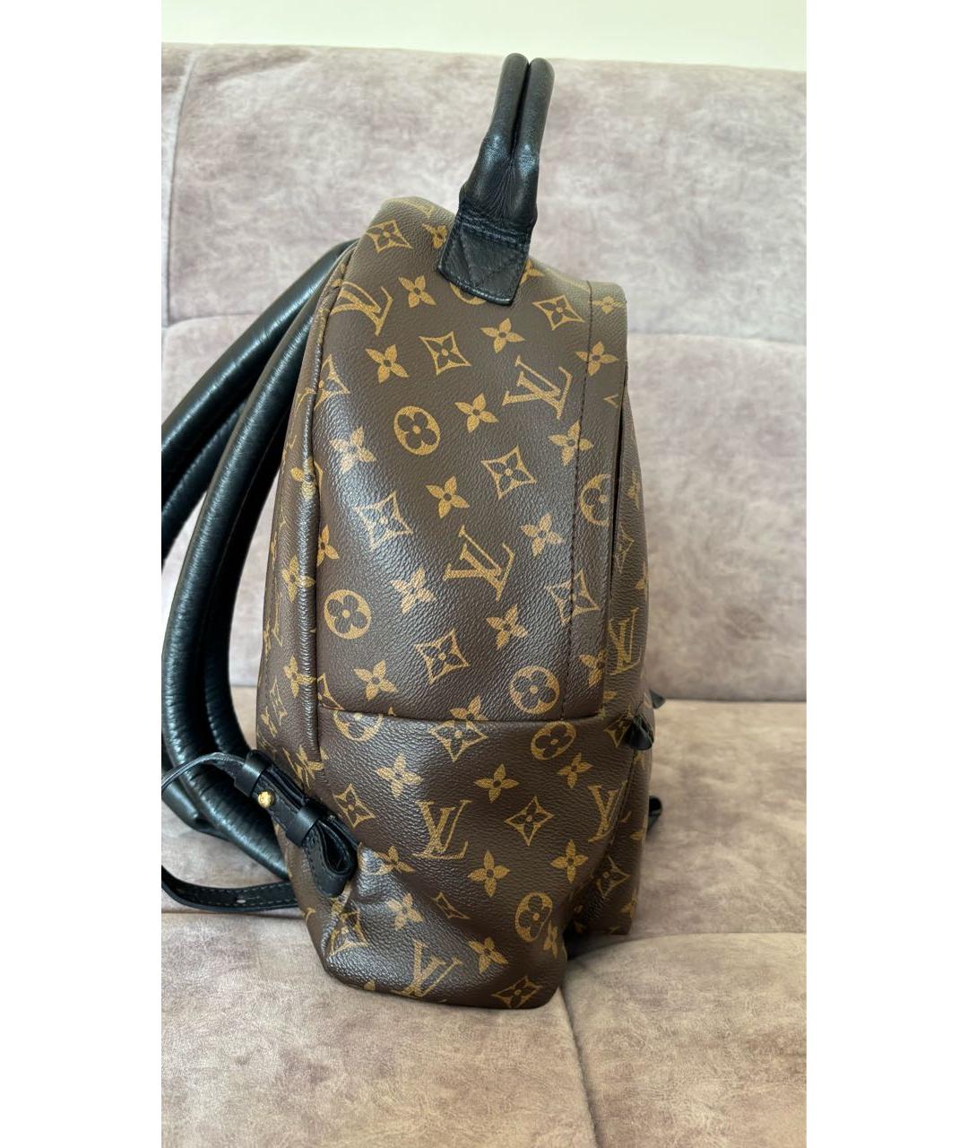 LOUIS VUITTON Коричневый рюкзак, фото 6