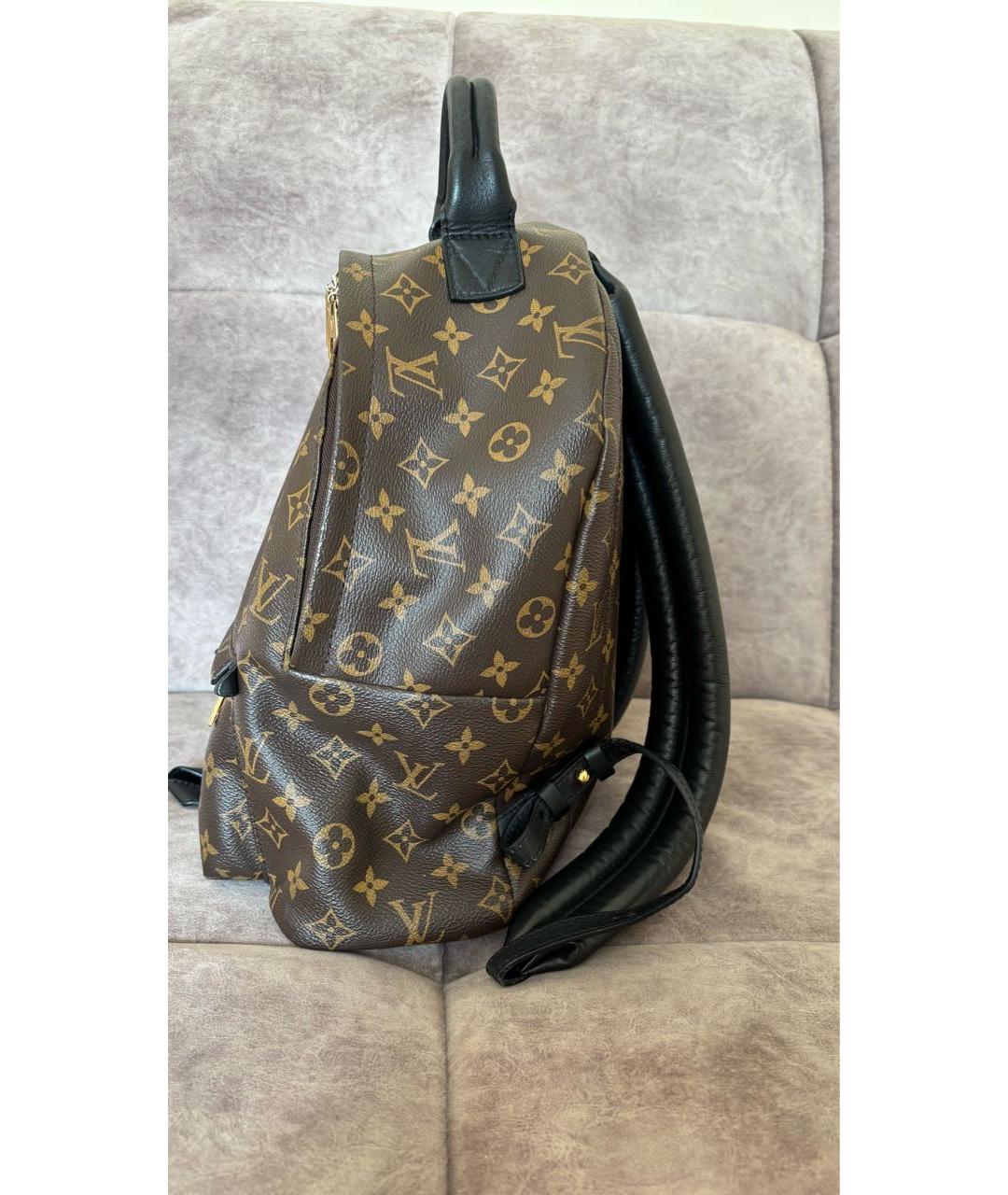 LOUIS VUITTON Коричневый рюкзак, фото 4