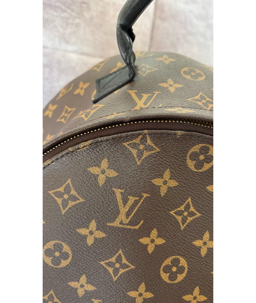 LOUIS VUITTON Коричневый рюкзак, фото 8