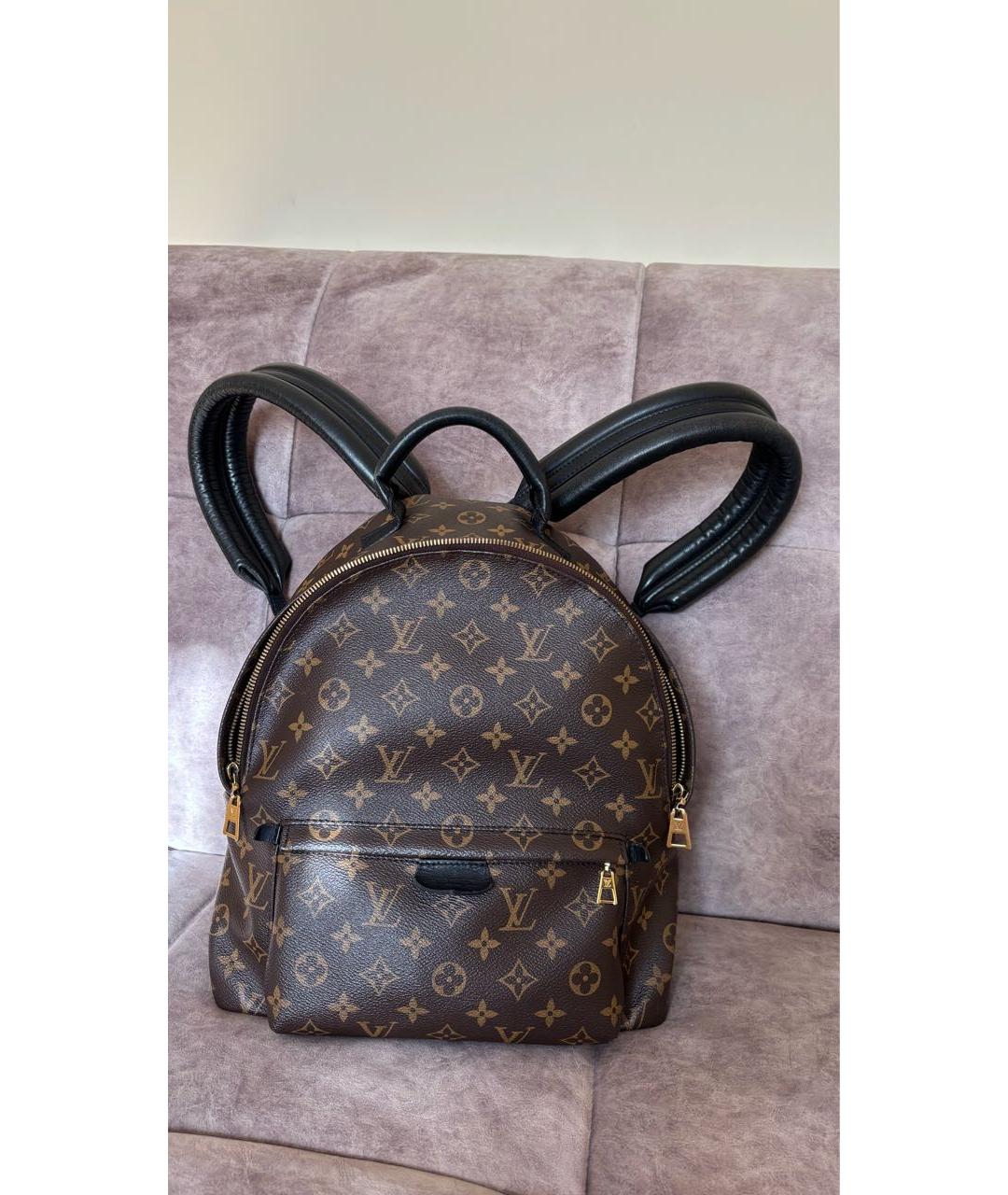 LOUIS VUITTON Коричневый рюкзак, фото 2