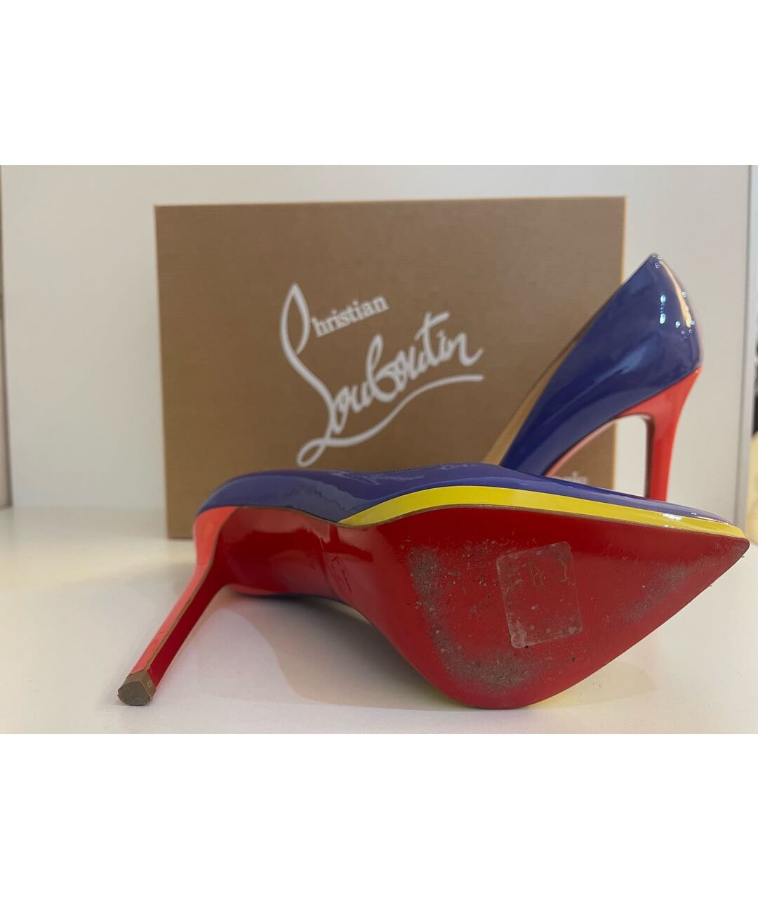 CHRISTIAN LOUBOUTIN Кожаные туфли, фото 5