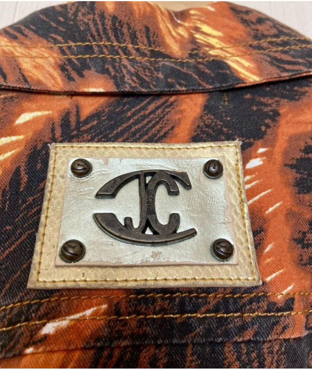 JUST CAVALLI Мульти хлопковая куртка, фото 4