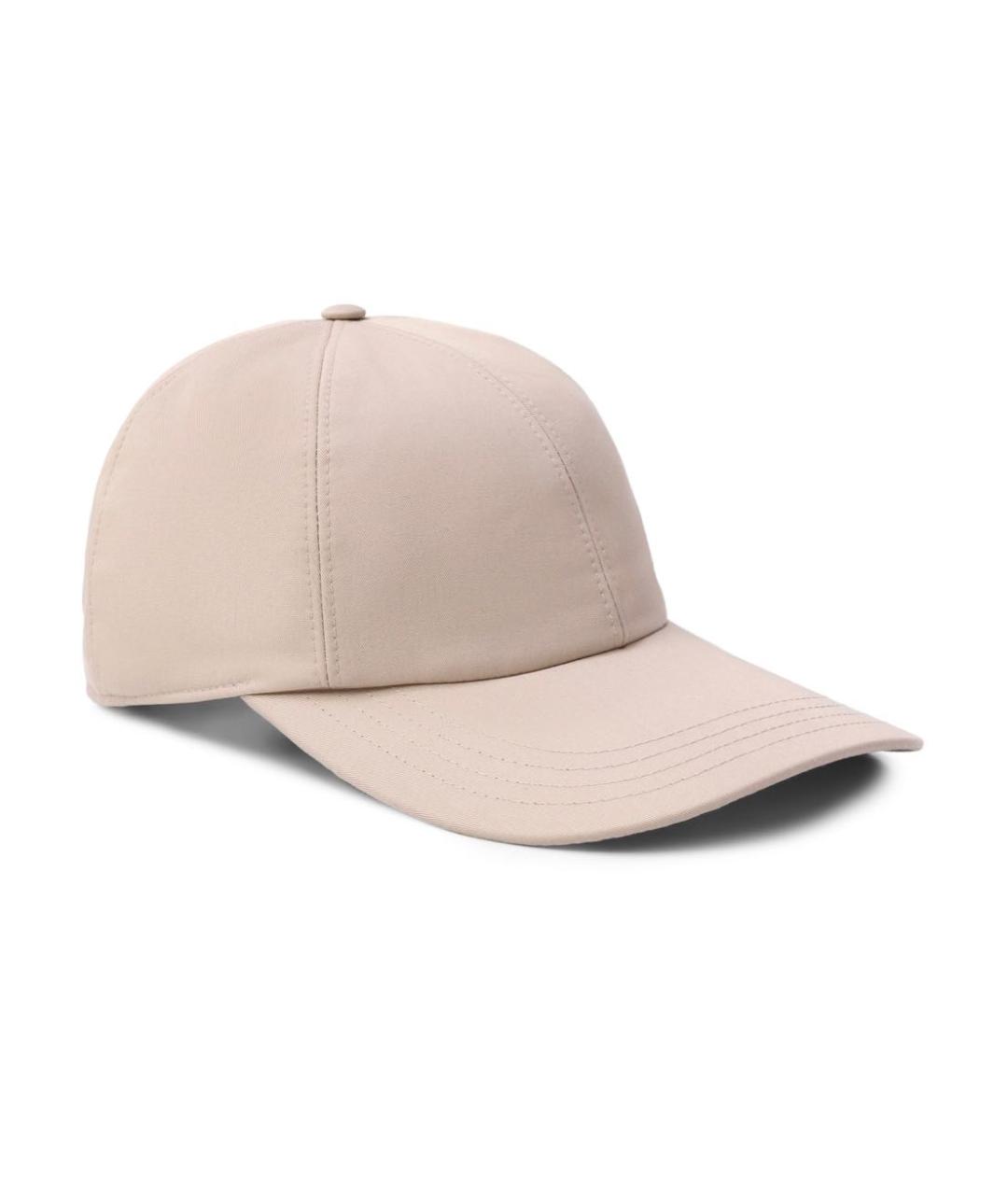PREMIATA Бежевая хлопковая кепка/бейсболка, фото 4