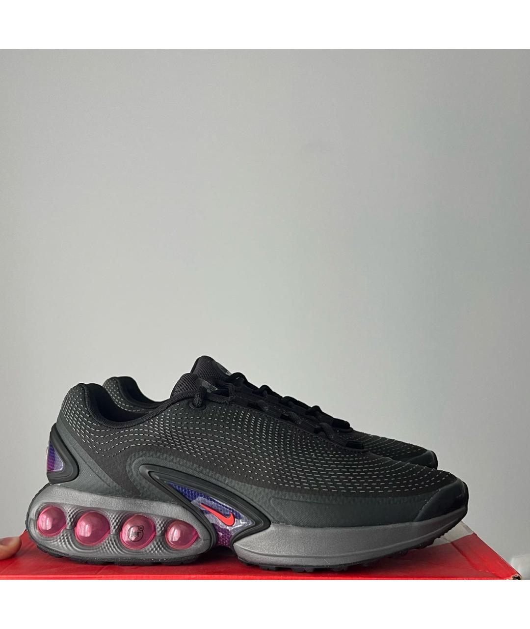 NIKE Антрацитовые низкие кроссовки / кеды, фото 6