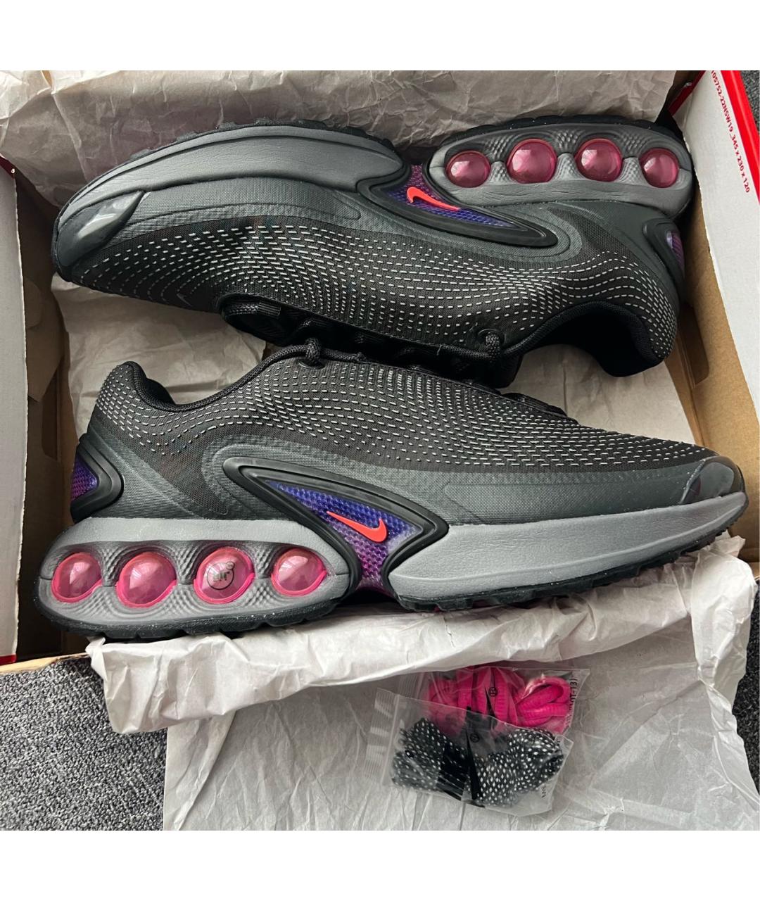 NIKE Антрацитовые низкие кроссовки / кеды, фото 5