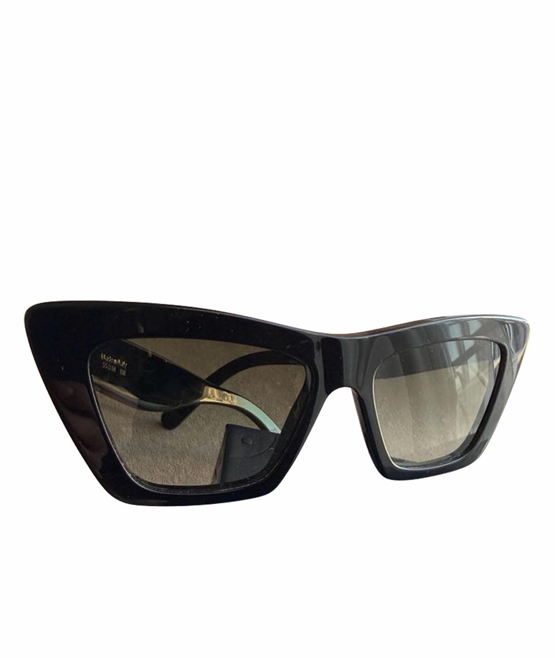 LOUIS VUITTON Черные пластиковые солнцезащитные очки, фото 1
