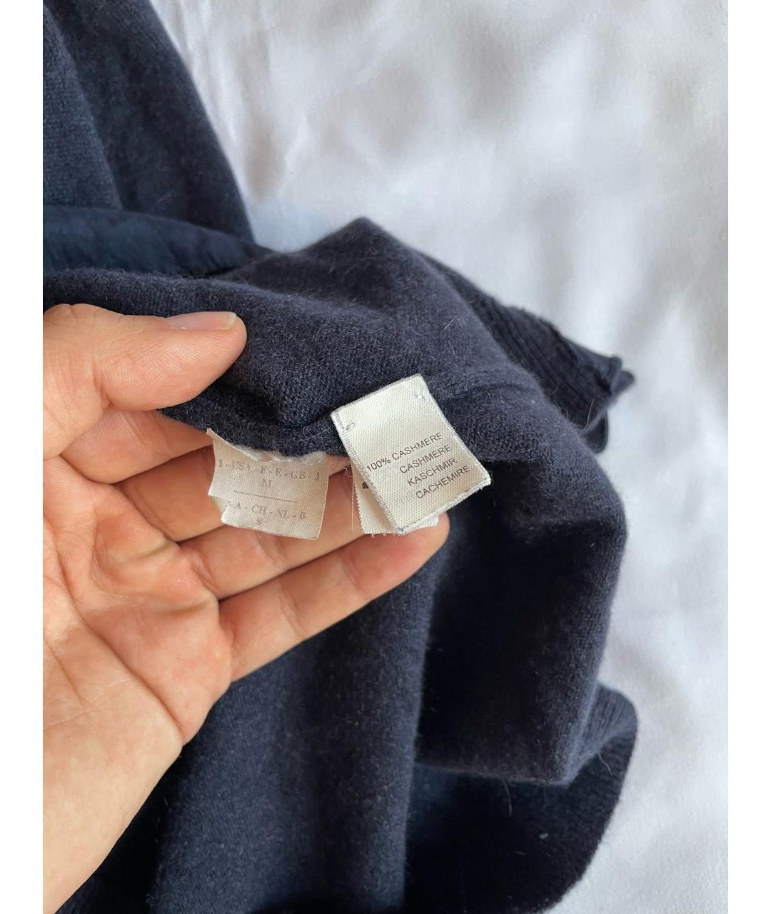 BRUNELLO CUCINELLI Антрацитовое кашемировое повседневное платье, фото 3