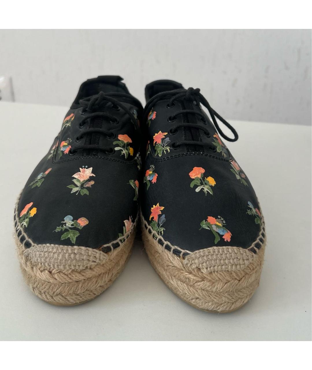 SAINT LAURENT Кожаные эспадрильи, фото 2