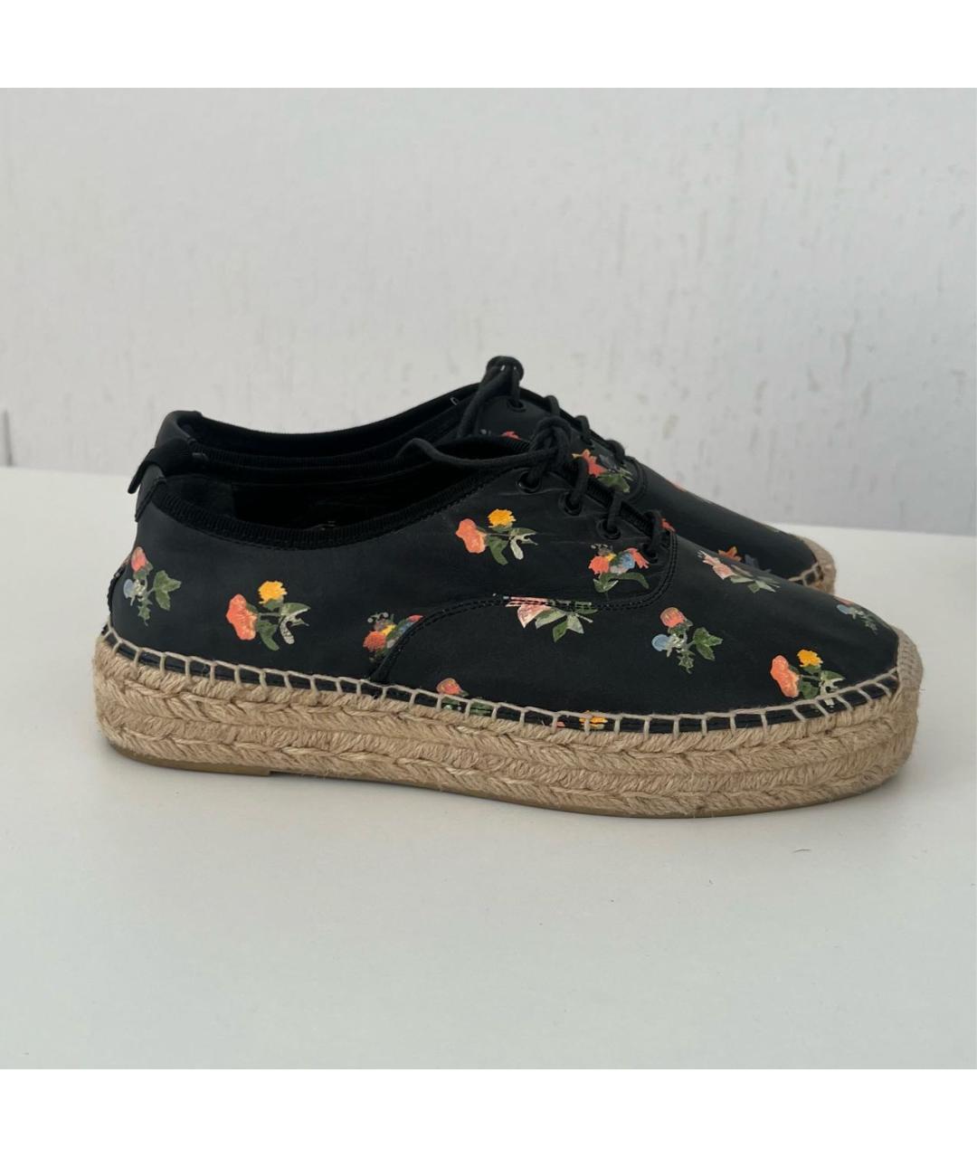 SAINT LAURENT Кожаные эспадрильи, фото 5