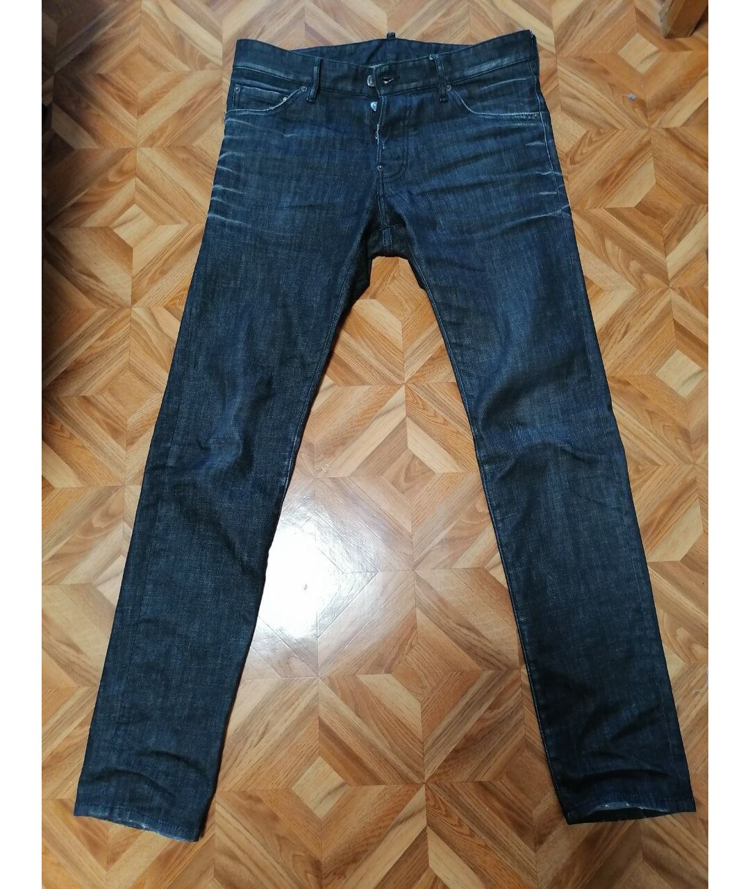 DSQUARED2 Черные хлопковые джинсы скинни, фото 8