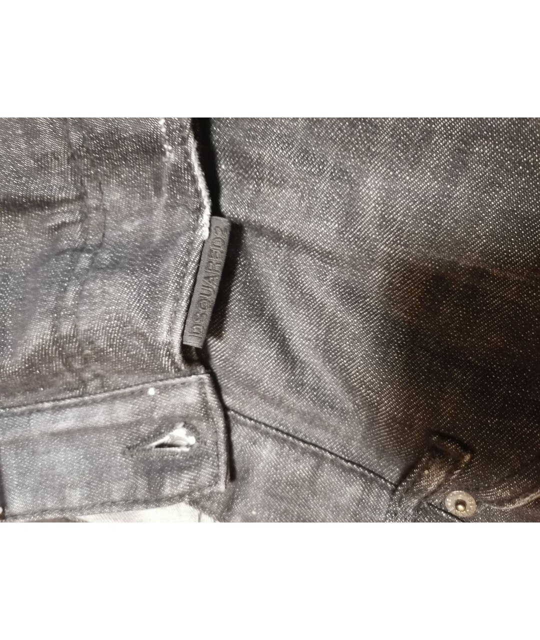 DSQUARED2 Черные хлопковые джинсы скинни, фото 6