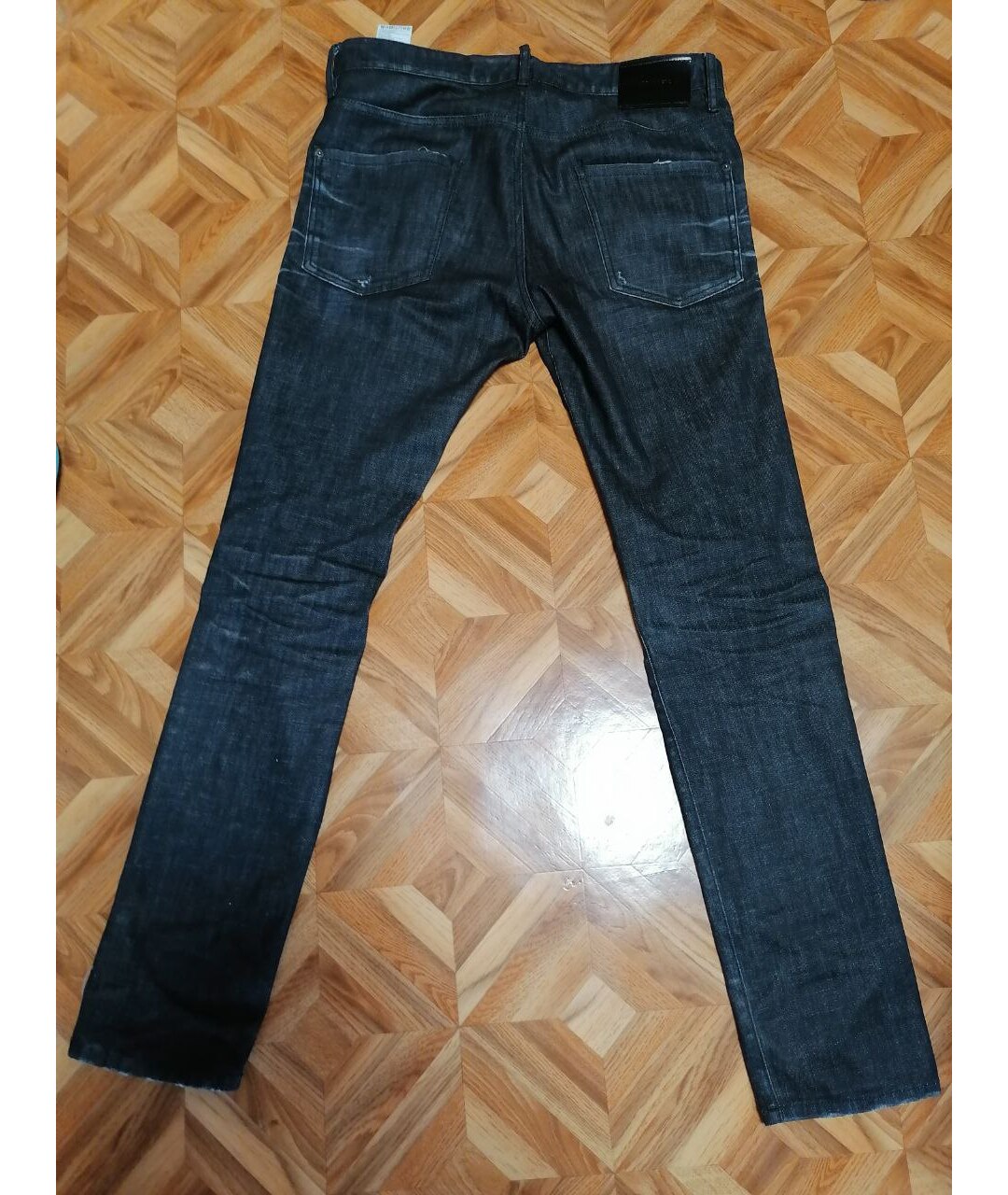 DSQUARED2 Черные хлопковые джинсы скинни, фото 4