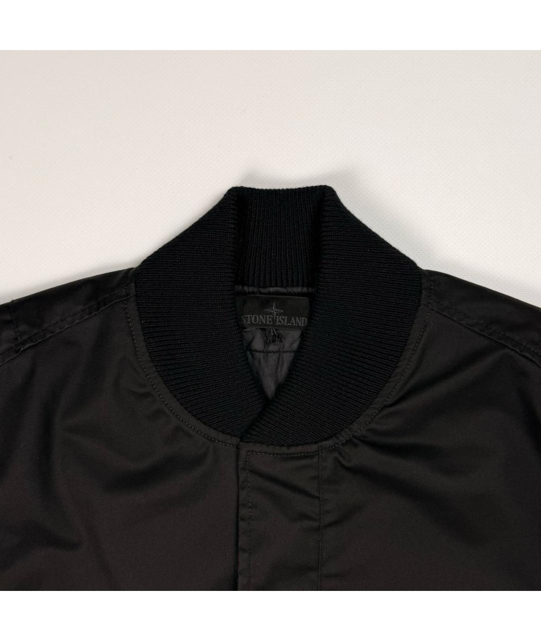 STONE ISLAND Черная куртка, фото 3