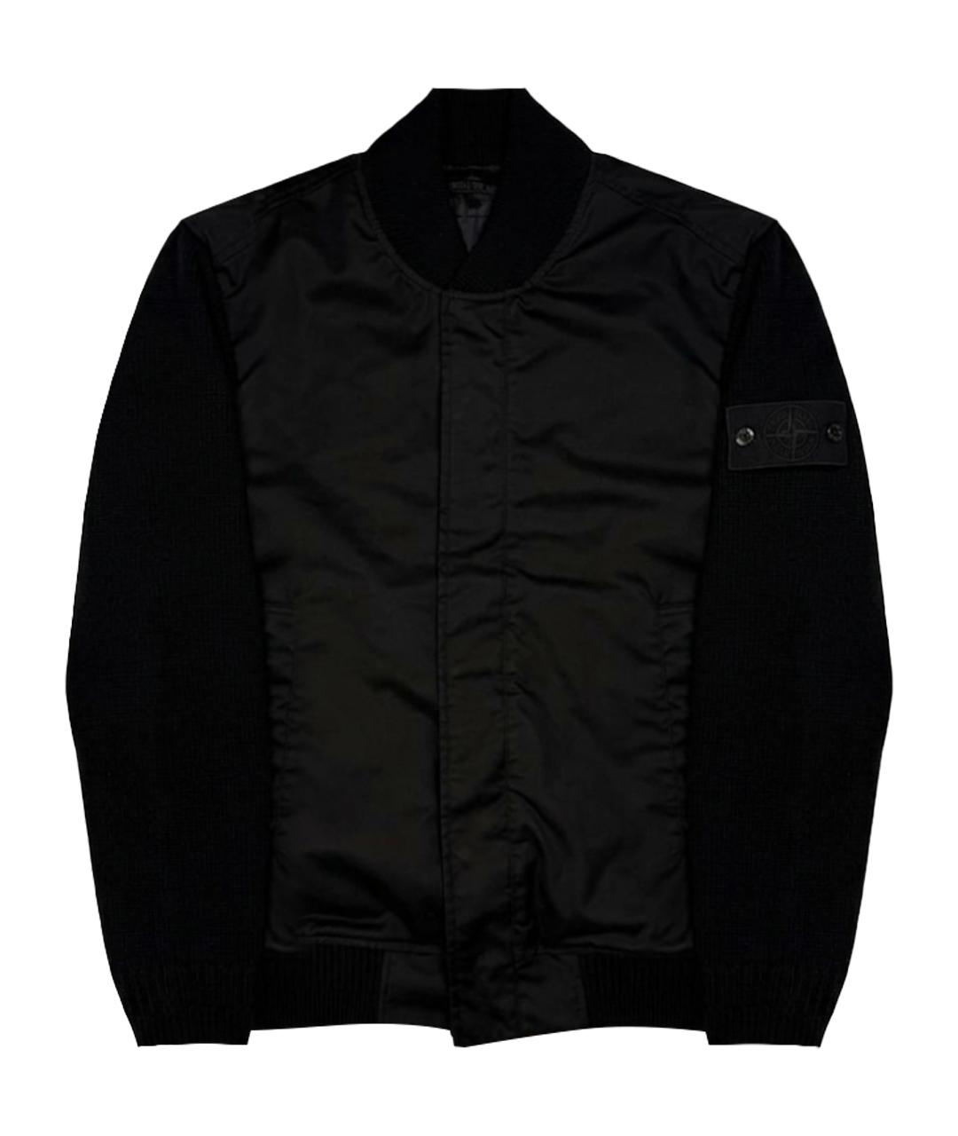 STONE ISLAND Черная куртка, фото 1