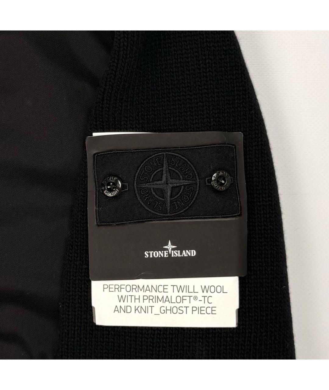 STONE ISLAND Черная куртка, фото 4