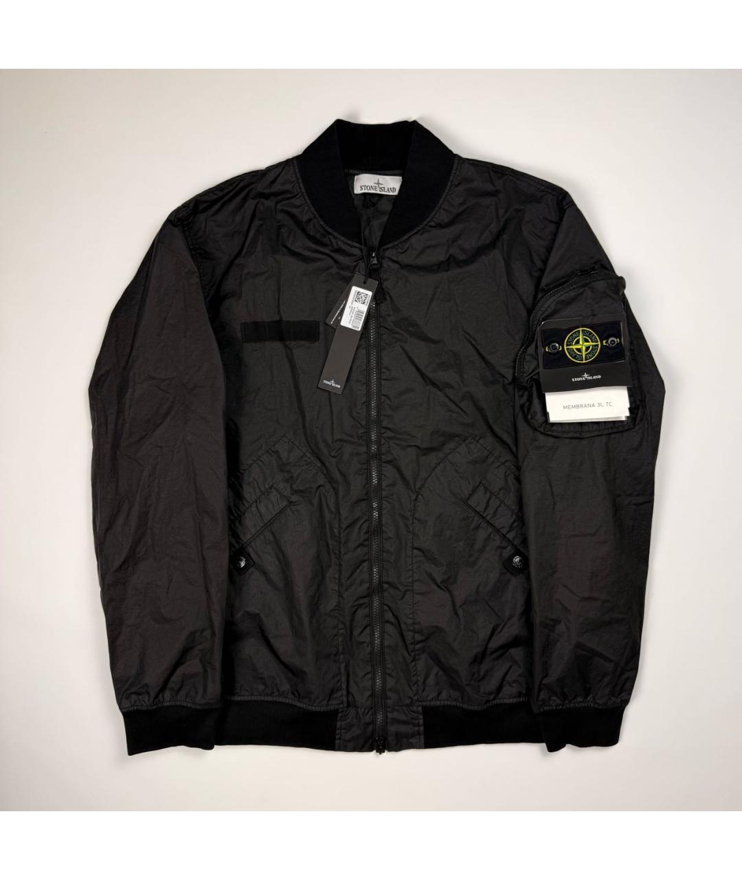 STONE ISLAND Черная куртка, фото 6