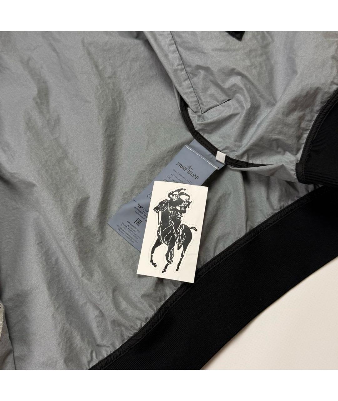 STONE ISLAND Черная куртка, фото 3