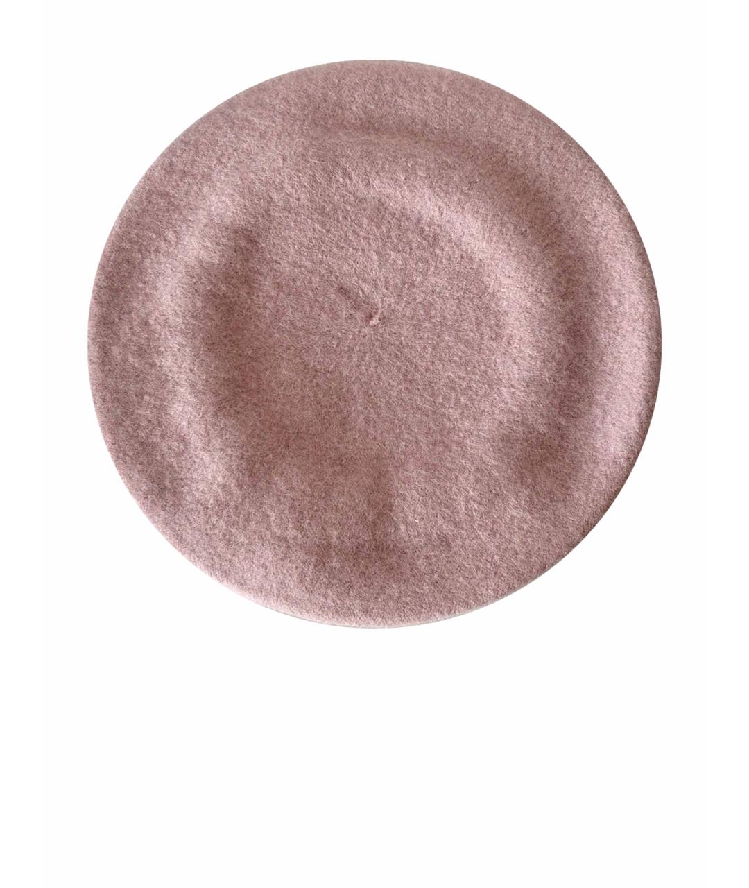 CHARLES JEFFREY LOVERBOY Розовая шерстяная шапка, фото 1