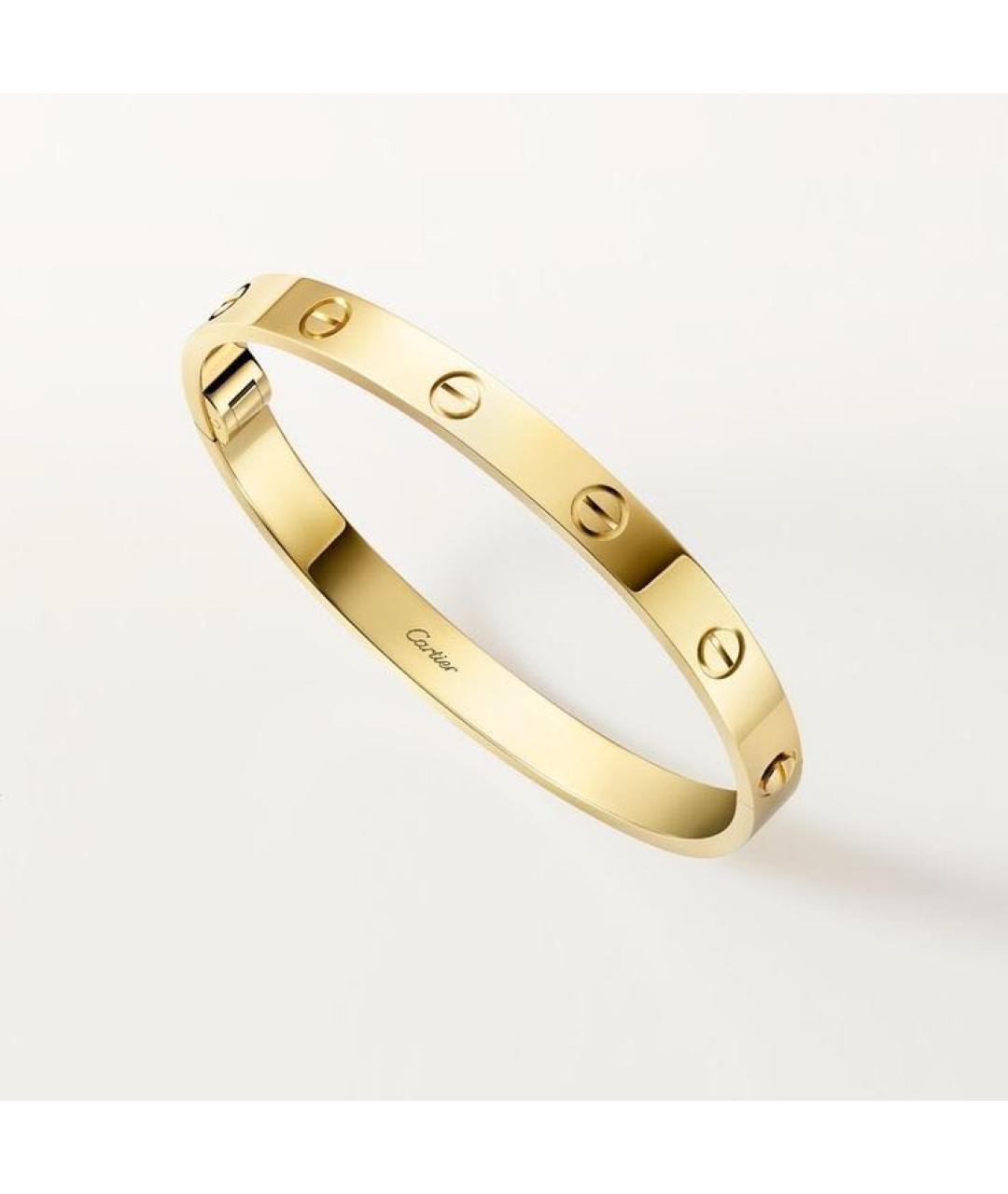 CARTIER Золотой браслет из желтого золота, фото 5