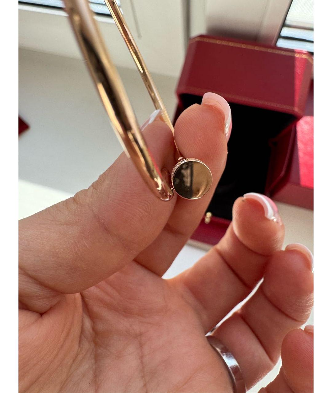 CARTIER Золотой браслет из розового золота, фото 8