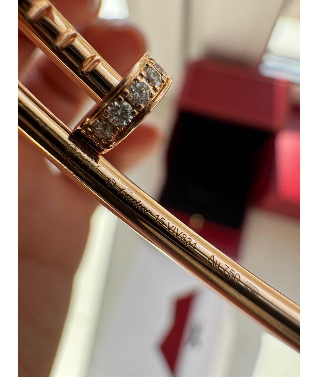 CARTIER Золотой браслет из розового золота, фото 7