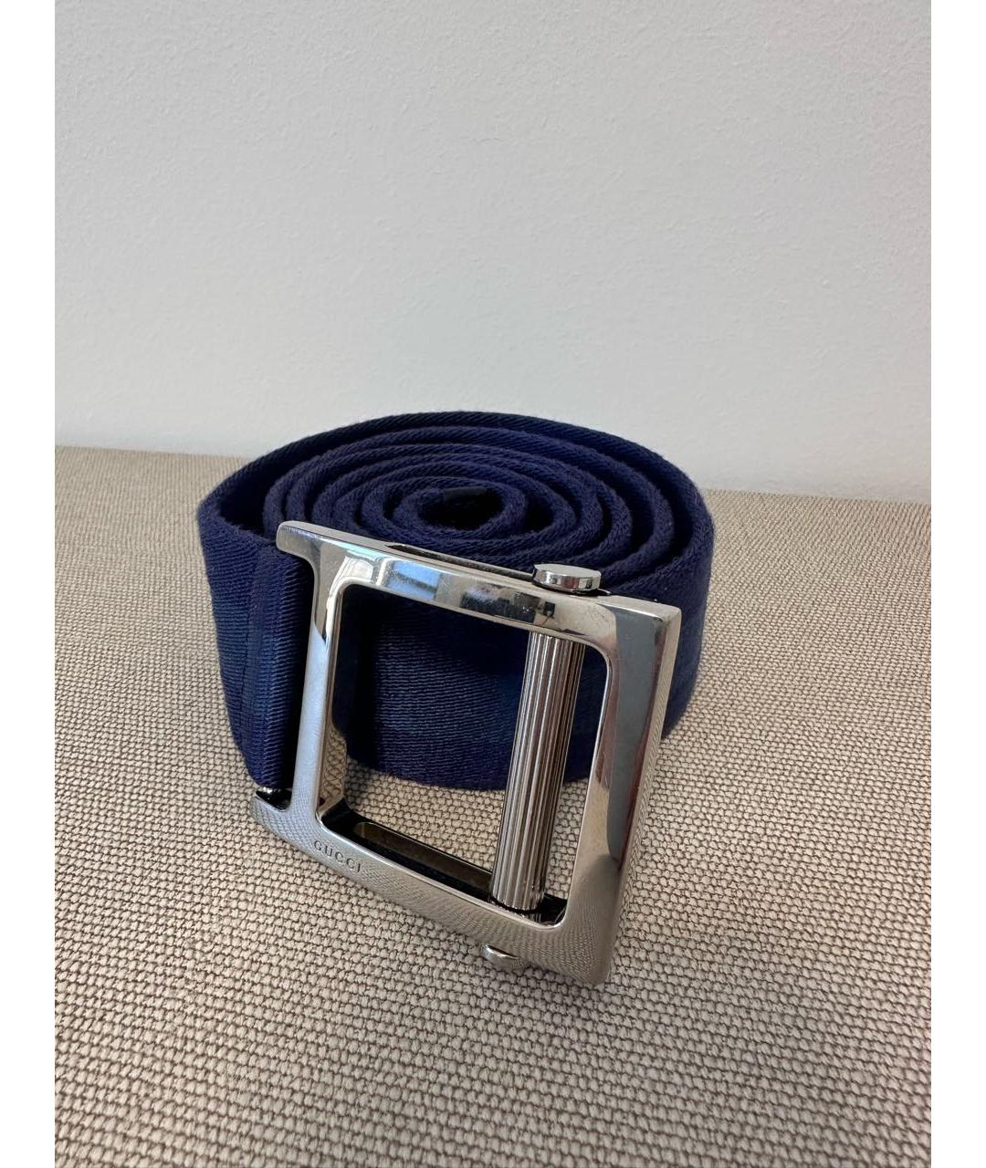 GUCCI Синий ремень, фото 5