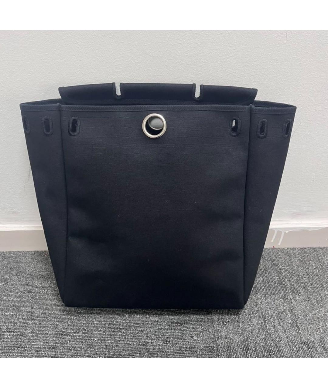 HERMES Черная тканевая сумка через плечо, фото 6