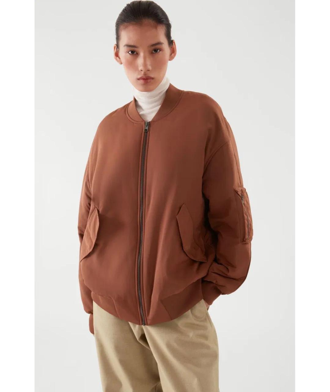 COS Коричневая куртка, фото 6