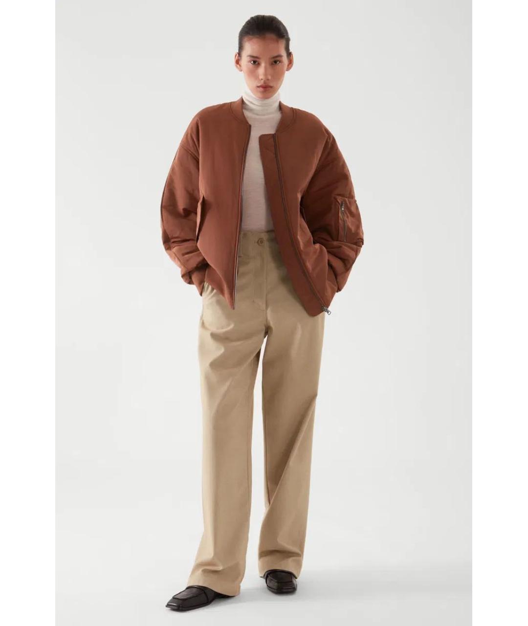 COS Коричневая куртка, фото 2