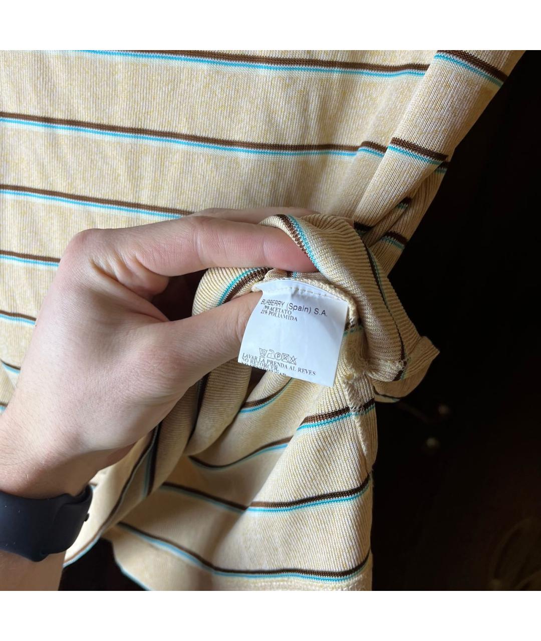 BURBERRY Мульти ацетатная майка, фото 5