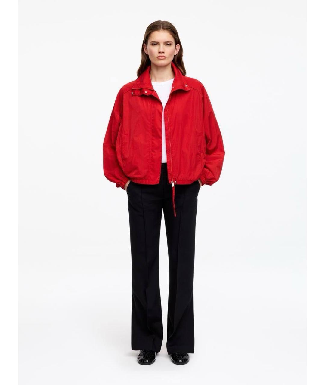 ARKET Красная полиэстеровая куртка, фото 3