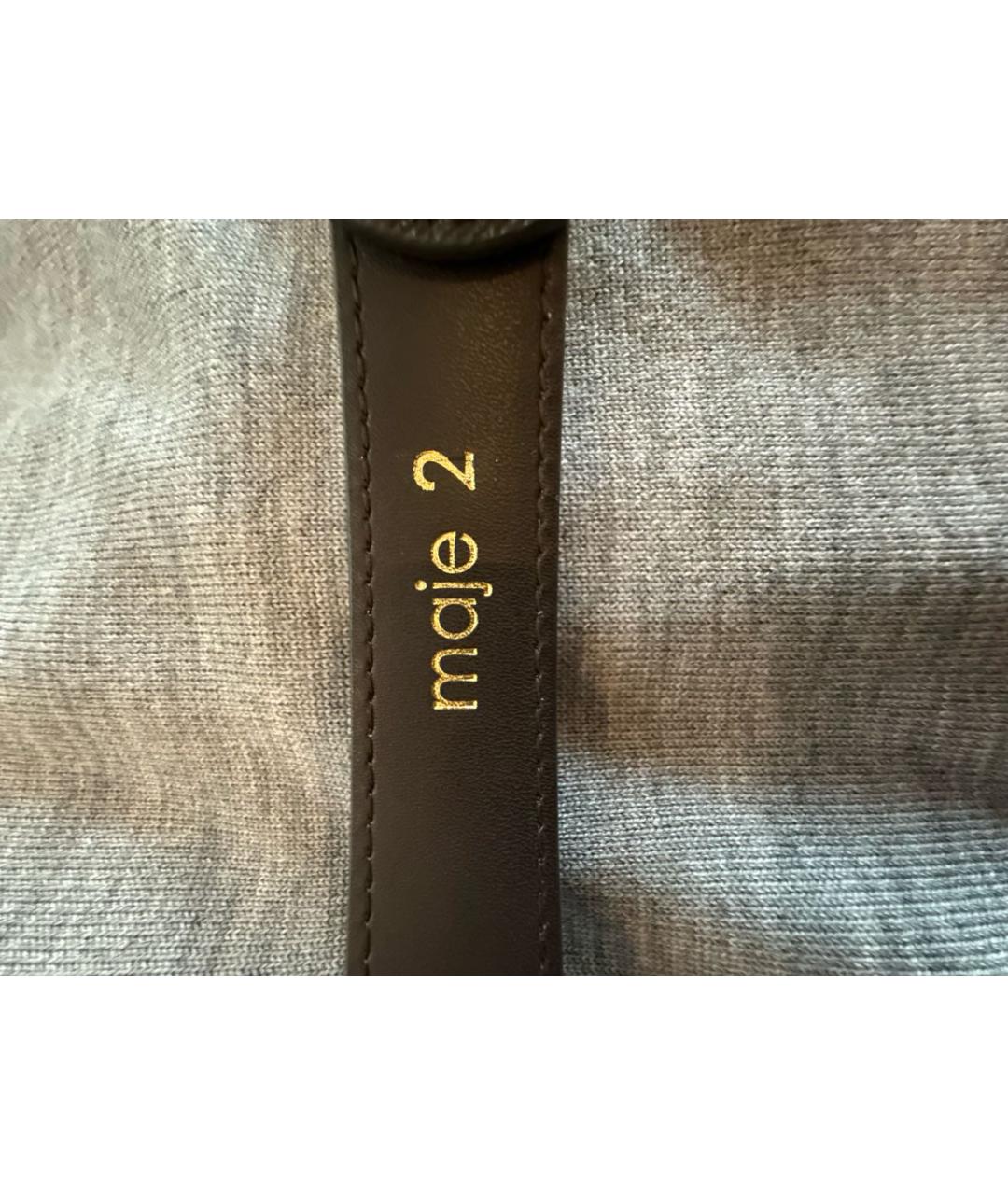 MAJE Коричневый ремень, фото 5