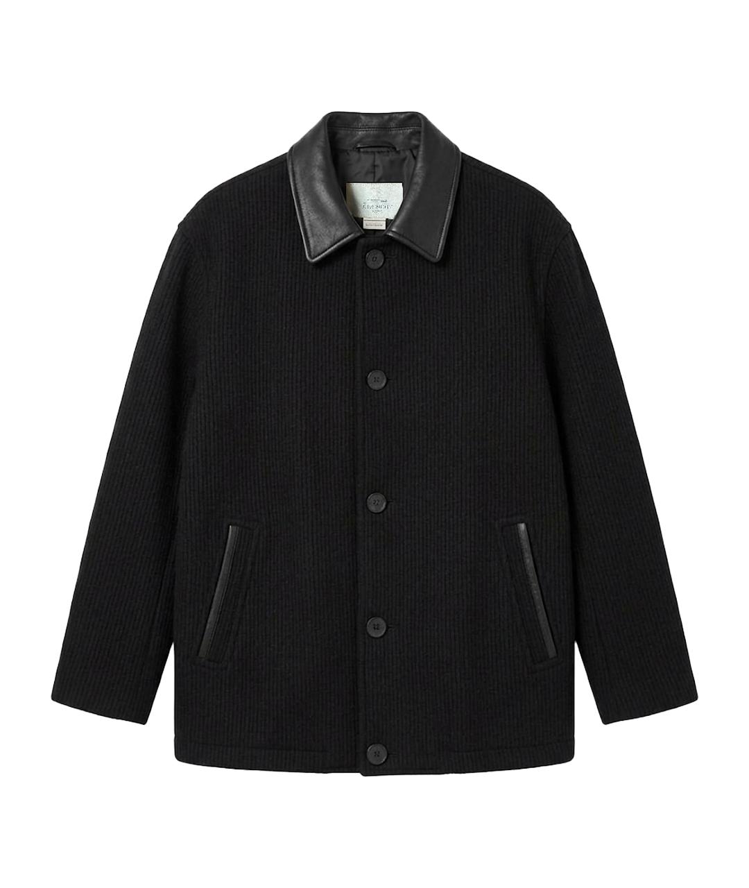 GIVENCHY Черное шерстяное пальто, фото 8