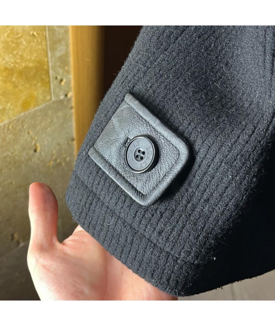 GIVENCHY Черное шерстяное пальто, фото 4