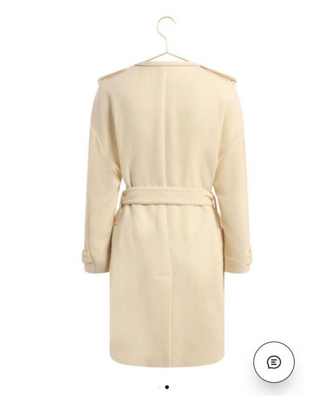 BURBERRY Бежевое кашемировое пальто, фото 2